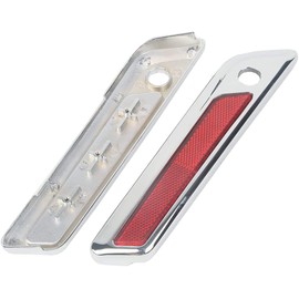 TCMT Chrome Saddlebag Hinge Latch Covers Fits For Harley Touring Road King Road Street Glide Ultra Limited Tri Glide FLHX FLHR FLTRX 2014-2023