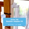 Perma Child Safety Extra Tall Universal Banister Adapter Kit for