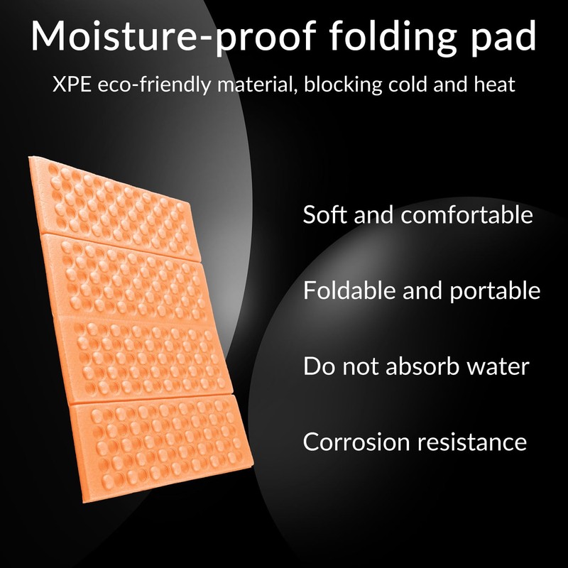 Tabanzhe Folding Sit Mat Camping Seat Pad Waterproof Thermally Insulated