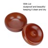 Wooden Shaving Bowl Men Shaving Cream Foam Bowl with Lid