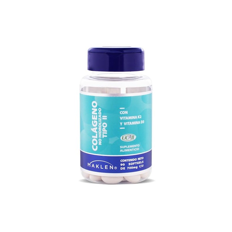 Colageno Tipo Maklen Lonza Adicionado Vitaminas Articulaciones Cartílago Softgels