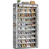 OYREL Shoe Rack 10Tier Large Capacity 50-56Pairs Beautiful Tall Shoe