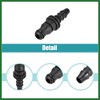Motoforti Expansion Tank Coolant Hose Connector No.0039970689 for Mercedes Long-lasting