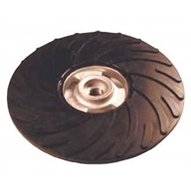 Starcke Premium 7 Inch Black Resin Fiber Disc Sander Backup Pad Bolt On (1 Pack - 5/8-11 Thread Spirub Face, Firm Density - Low Profile)