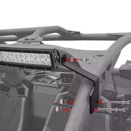 DYSO Roof 42" LED Light Bar Mount Wire Kit For 2017-2025 Can Am Maverick X3/X3 MAX