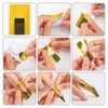 500 unidades de pegatinas de uñas de gel UV para