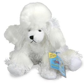 HM014 - 8.5 WHITE POODLE Webkinz New Code Sealed With Tag by Webkinz