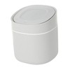 OFFSCH Mini Waste Basket 1pc Desktop Trash Can Wastebasket Stainless