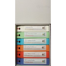 Tulip Needle 6 Piece Gift Set Sewing Quilting Embroidery Applique Needles Pins