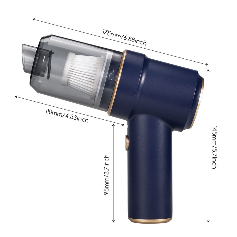 5 in 1 Handheld Vacuum and Blower Cordless Rechargeable Bug