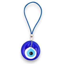 Erbulus Turkish Blue Evil Eye Car Hanging Ornament - Evil Eye Car Accessories - Evil Eye Car Charm Gift for Women or Men