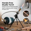 Cybring Propane Torch Head with Adjustable Tripod, Hands-Free Pencil Flame