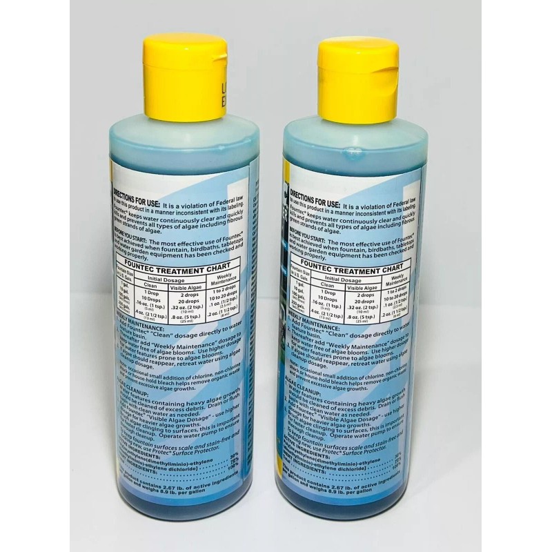 Found Tec EasyCare 50082 FounTec Algaecide and Clarifier 8oz Bottle