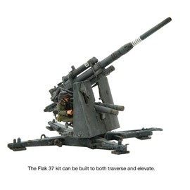 Bolt Action Warlord Games, Flak 37 8.8 cm, Wargaming Miniatures