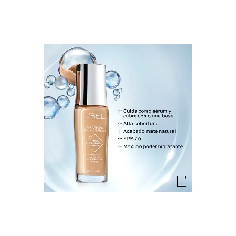 L'bel Solutions Basé Sérum Con Ácido Hialuronico