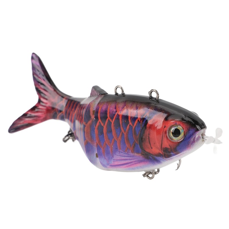 Robotic Swimming Fishing Bait Multi Jointed USB Rechargeable Electric Fishing