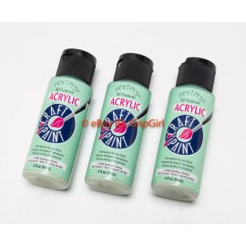 ANITA's 3x Bottle Lot ANITA's Water Based Acrylic Craft Paint 11036 Seafoam Green 2oz ea