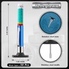 Tellegloww 50 Packs Tire Tread Depth Gauge Color Coded Tyre