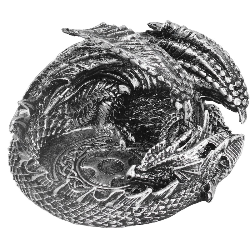 Cigar Ashtrays Pterosaurs Design Scale Carvings Retro Style Attractive Decorative