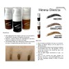 Gel Tinta Henna Para Diseño De Cejas Y Delineado De