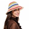 Straw Sun Hats for Women - Packable Foldable Straw Beach