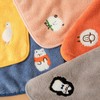 Microfiber kitchen hand towel cute kindergarten gift 1P gift yellow 6ea