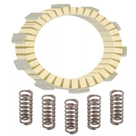 Caltric Clutch Friction Plates And Springs for Yamaha YZ125 1975-1981