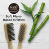 REACH Clean World Natural Bamboo Toothbrush, Soft Plant-Based Bristles, FSC