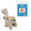 Glorex 04810-1K – Complete Set Stuffing Stuffing Stuffing Llama White