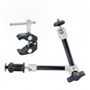 Clamp w/ 1/4" and 3/8" Thread and 9.8 Inches Adjustable