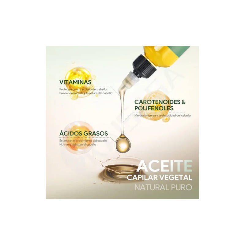 Aceite De Batana Orgánico Natural Crecimiento Del Cabello