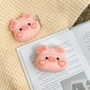 TOU-BEGUIN Cute Shy Bowknot Pig Animals Design Wireless Earphone Case