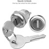 Tool Box Locks with Keys, 4Pack Keys Alike 5/8 Inch