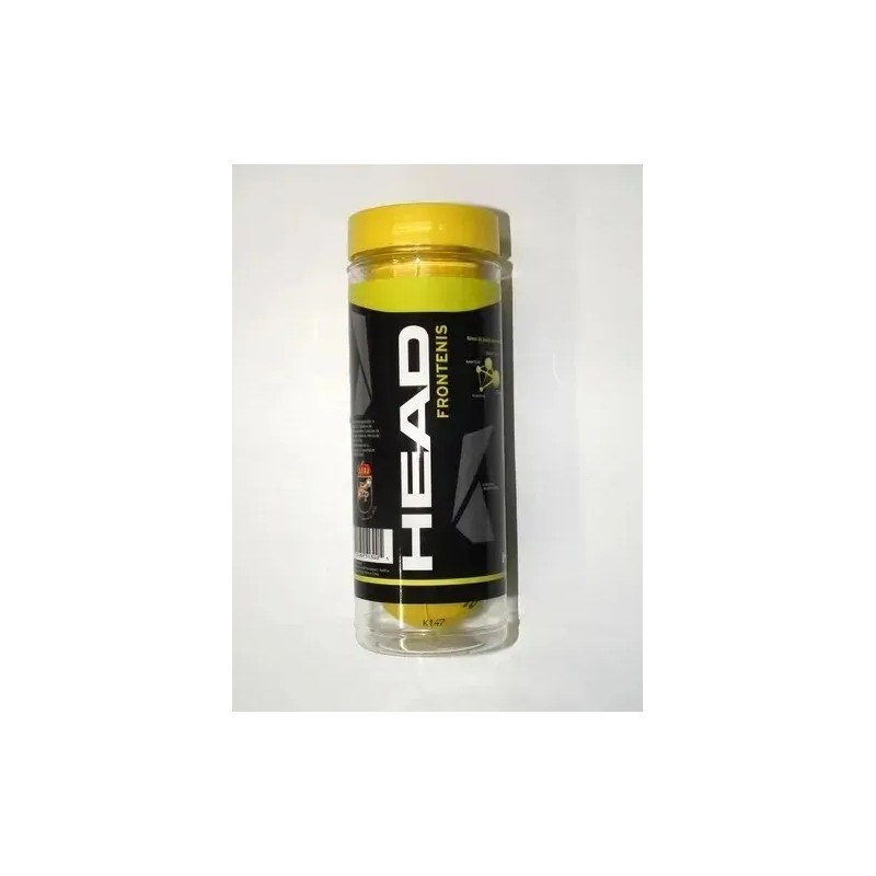 Pelota Head Frontenis Bote de 3 (antes Penn) – Amarilla,