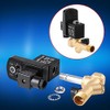 G1/2 DN15 Brass Programmable Automatic Electronic Drain Tap for Air