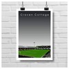 GroundDesigns FULHAM FC Football Gift CRAVEN COTTAGE Stadium Art Unframed