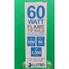 ADL LUMIN LUMIN L1306 60 Watt Clear Candelabra Base Long
