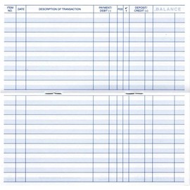 Magnolia Registers 12 Check Registers, 2024-2025-2026, for Personal Checkbook Ledger Transaction Registers Log for Personal or Business Bank Checking Account, Saving Account, Deposit