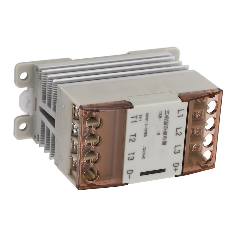 3 Phase Solid State Relay with Radiator 3‑32VDC Control Voltage