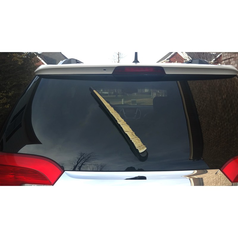 Vine Wizard Wand WiperTags attach to rear vehicle wiper blades.
