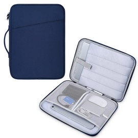 13 inch Laptop Case Sleeve Compatible with 2025-2022 MacBook Air 13-Inch M4 A3240 / M3 A3113 / M2 A2681, Apple New MacBook Air 13.6 Shockproof Protective Bag - Blue