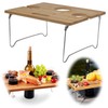 LS-LebenStil Wooden Picnic Table 38 x 28 cm Foldable Small