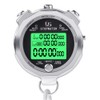 LAOPAO Stopwatch, 1/1000 Seconds Precision 100 Pieces Memory Data LCD