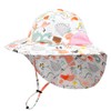 Foruhoo Sun Hat Boys Girls with Neck Protection, Hat UV