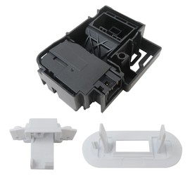 GRABOTE Washer Lid Lock Switch & Lid Lock Bezel & Lock Striker Replaces Part # WH01X26114, WH01X24114, 290D1580P001, 290D1580P002 Compatible with GE Hotpoint Top Load Washer Replacement