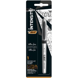 Bic Marker Permanentny Grip CD Czarny, black