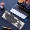 2.4G Wireless Gaming Keyboard 96 Keys Ergonomic Long Standby Time