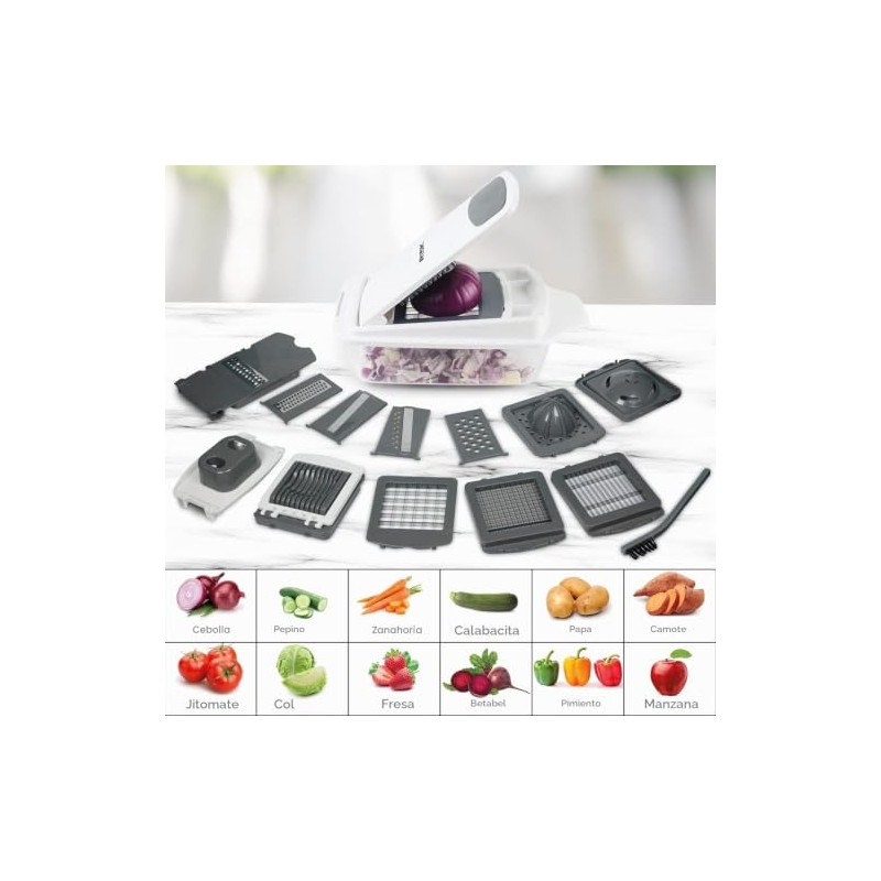 RüK - Cortador de verduras para cebolla, cortador de alimentos