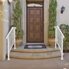 3 Step Handrails for Outdoor Steps, Wrought Iron Stair Railing