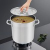 22 Quart Large Stock Pot with Lid, 304 Food Grade